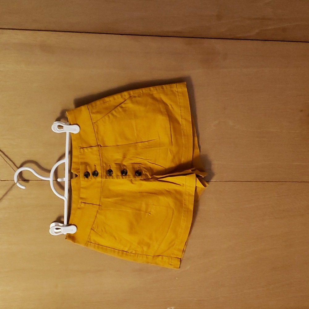 Fun Summer Yellow Shorts